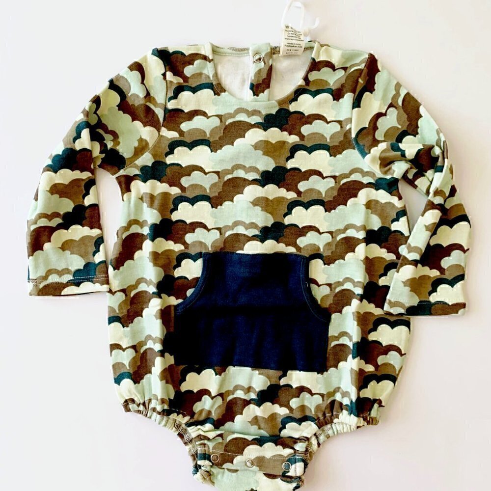 NWT Kate Quinn Organics Long Sleeve Kanga Bubble 18-24 Months